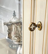 Книжный шкаф 4 дверный Palazzo Ducale Prama Bakokko 71BO04LB bianco цвет белый