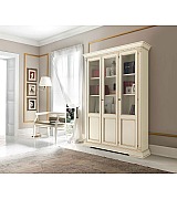 Книжный шкаф 4 дверный Palazzo Ducale Prama Bakokko 71BO04LB bianco цвет белый