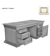 Стол письменный Palazzo Ducale Prama Bakokko 71BO02SR bianco цвет белый Стол письменный Palazzo Ducale Prama Bakokko 71BO02SR bianco цвет белый