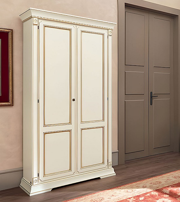 Шкаф 2 дверный Palazzo Ducale Prama Bakokko 71BO40 bianco цвет белый