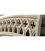 Кровать Palazzo Ducale Prama Bakokko модель 71BO24LT bianco цвет белый 160 см 