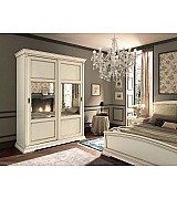 Шкаф купе 2 дверный Palazzo Ducale Prama Bakokko 71BO27AR MINI bianco цвет белый Шкаф купе 2 дверный Palazzo Ducale Prama Bakokko 71BO27AR MINI bianco цвет белый