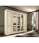 Шкаф 5 дверный Palazzo Ducale Prama Bakokko 71BO05AR bianco цвет белый