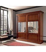 Шкаф купе 2 дверный Palazzo Ducale Prama Bakokko 71CI28AR MAXI ciliegio цвет вишня