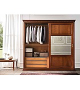 Шкаф купе 2 дверный Palazzo Ducale Prama Bakokko 71CI28AR MAXI ciliegio цвет вишня